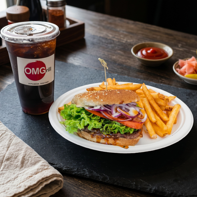 Teriyaki Chicken Sandwich Combo.