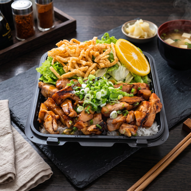 Teriyaki Chicken Plate.