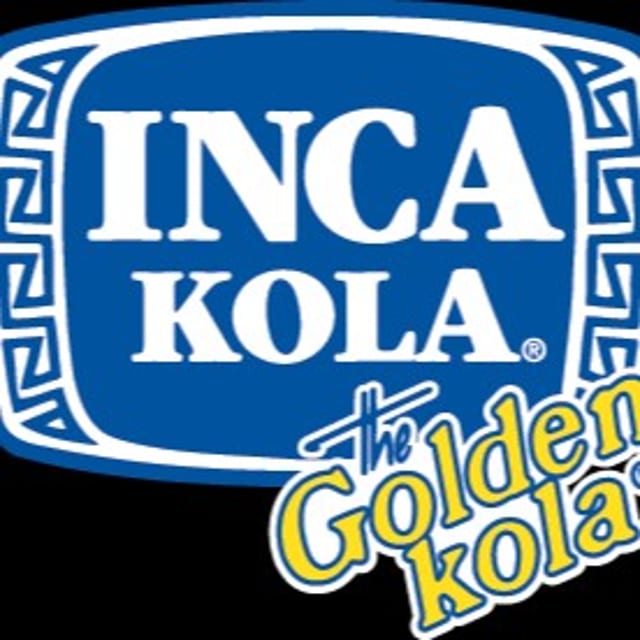 Canned Inca Kola.